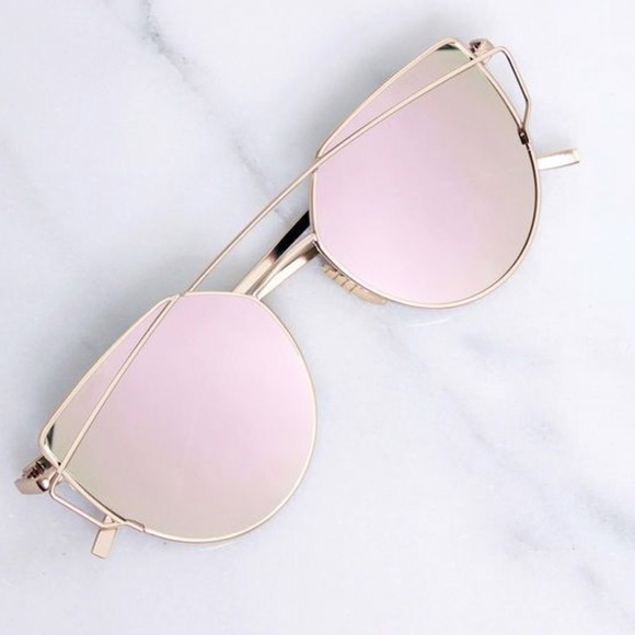 Rose gold sunglasses - Picture 2 of 5